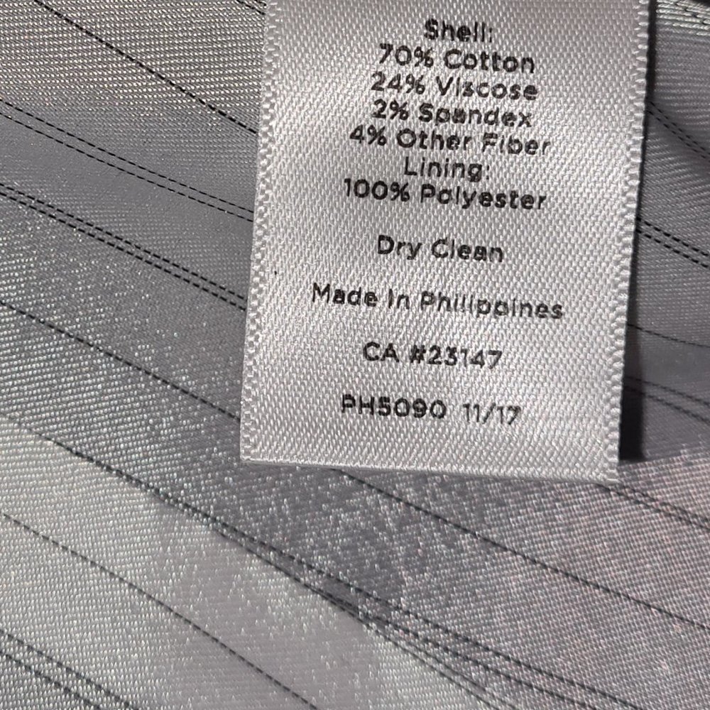 Talbots NWT Black Textured Blazer size 6 - Picture 10 of 11